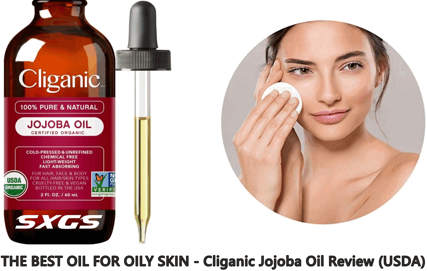 THE BEST OIL FOR OILY SKIN - Cliganic Jojoba Oil Review (USDA)